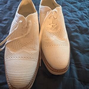 Cole Haan stitchlite platform oxford